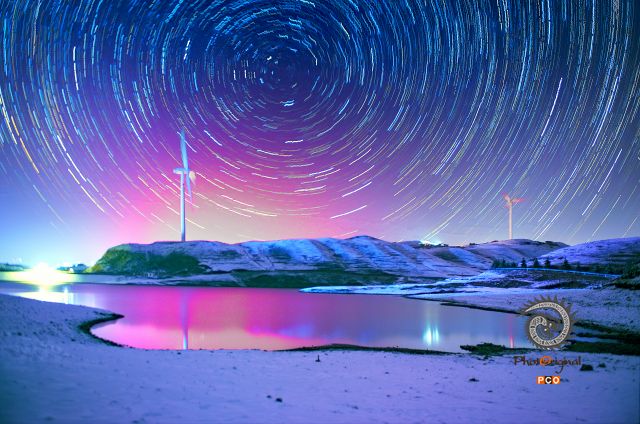 天池夜晚
