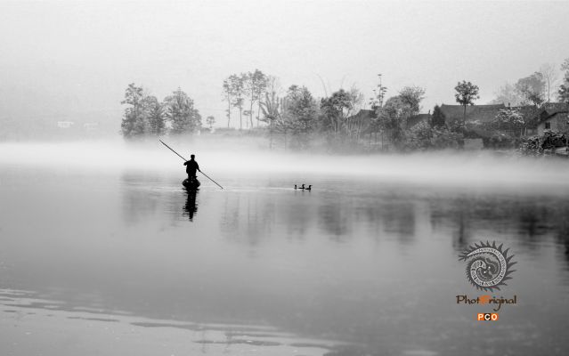 舞阳河晨韵