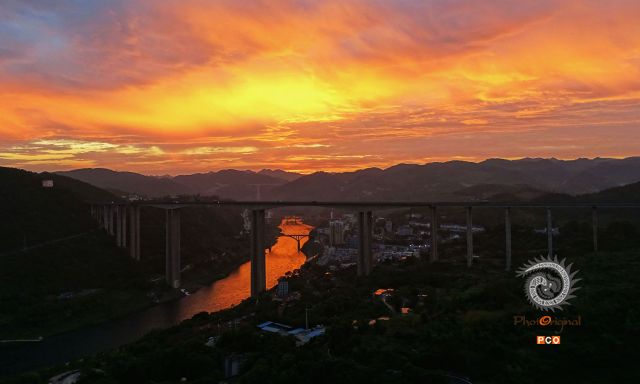 乌江晨曦