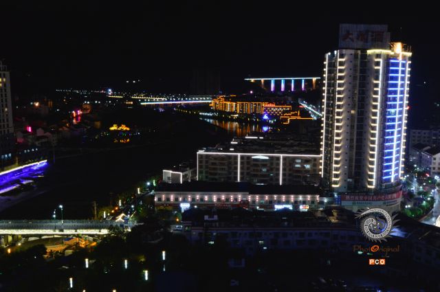 石阡县城一角
