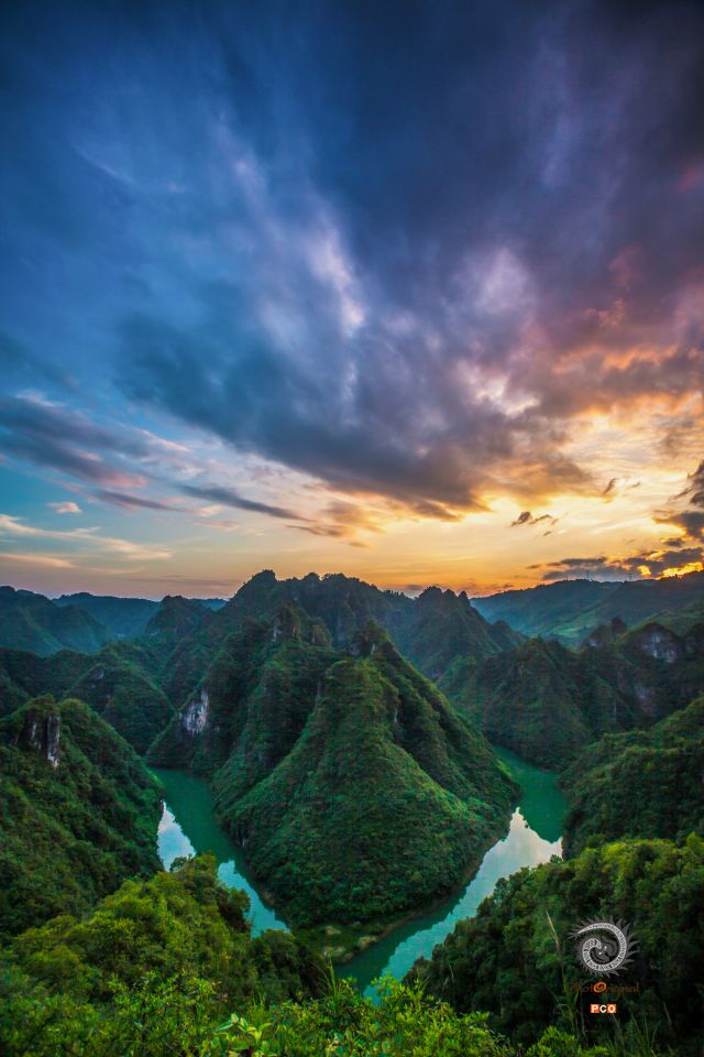 舞阳湾晚霞