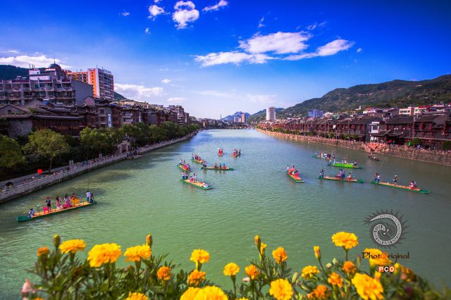 《美丽龙川河》