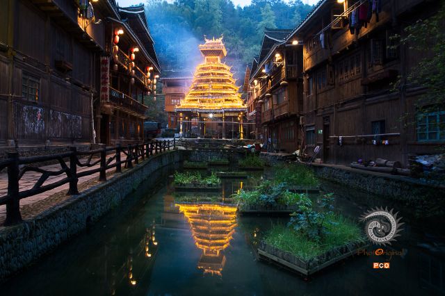 鼓楼光影