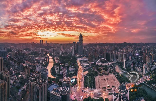 筑城夜景