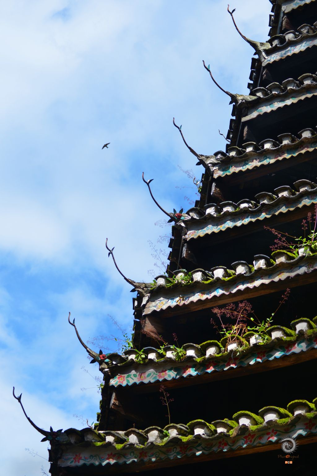 《贵州鼓楼风姿》