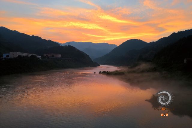 夕阳西下
