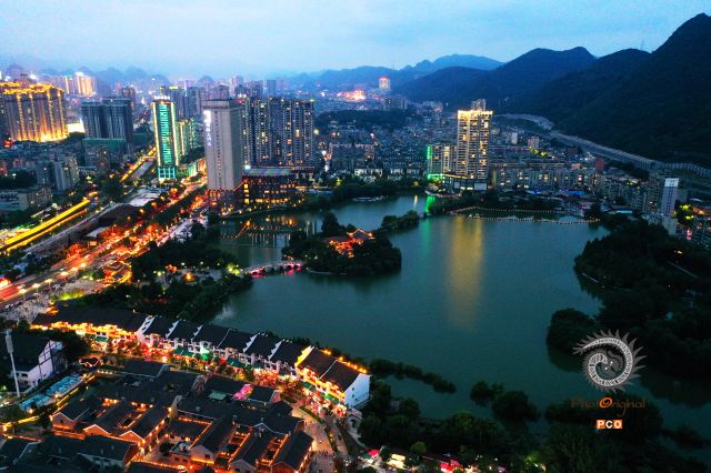 凤池夜景