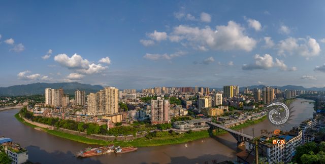 赤水市城区全景