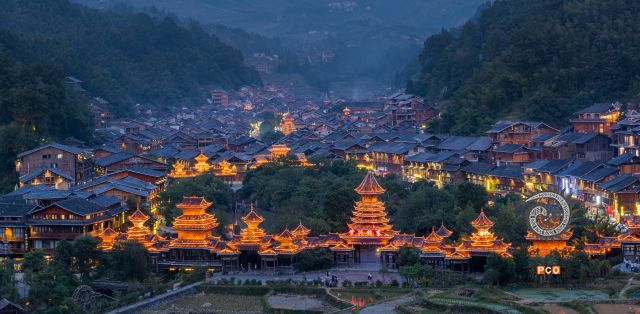 肇兴夜景