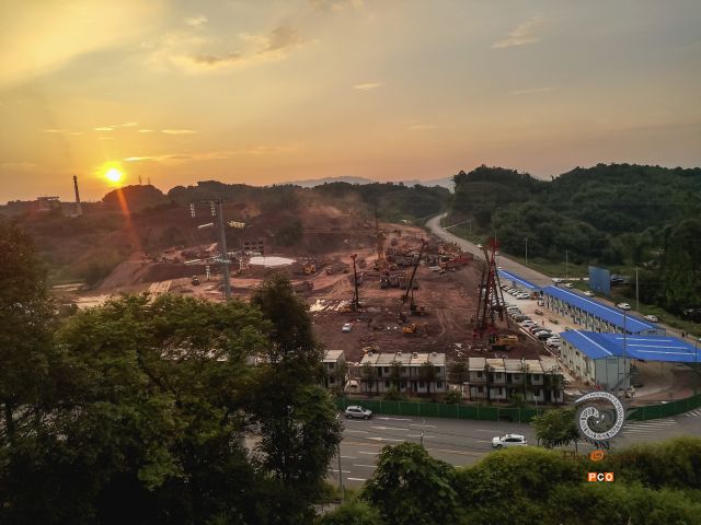 酱酒基地建设热火朝天