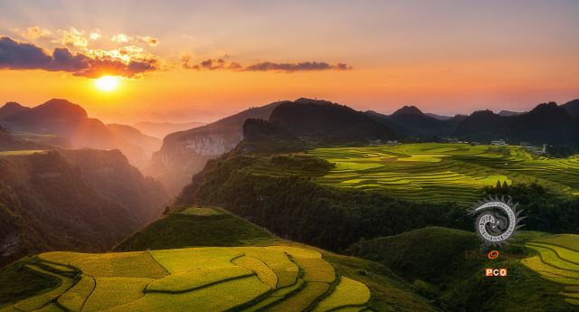 晚霞印像