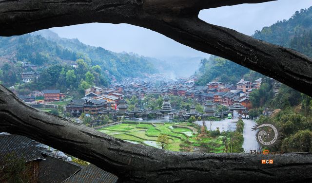 侗寨晨景