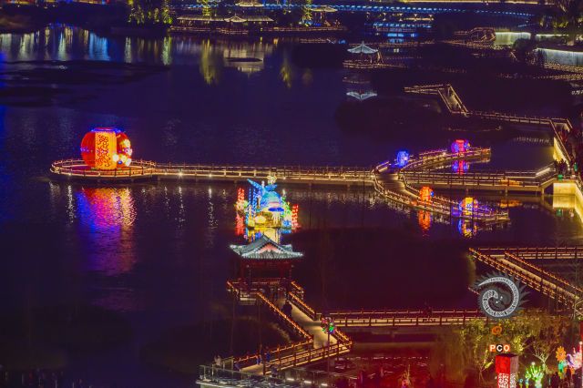 娄湖夜色