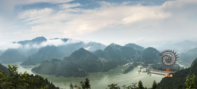三板溪电站全景