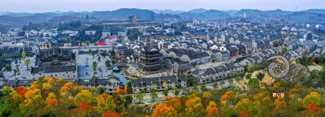 〈瓮安猴场古镇的秋天〉