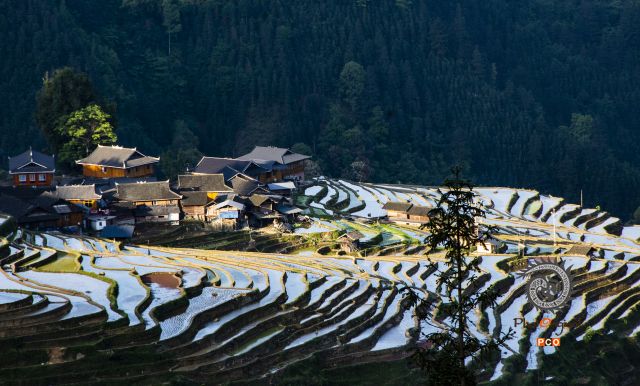 山乡如画