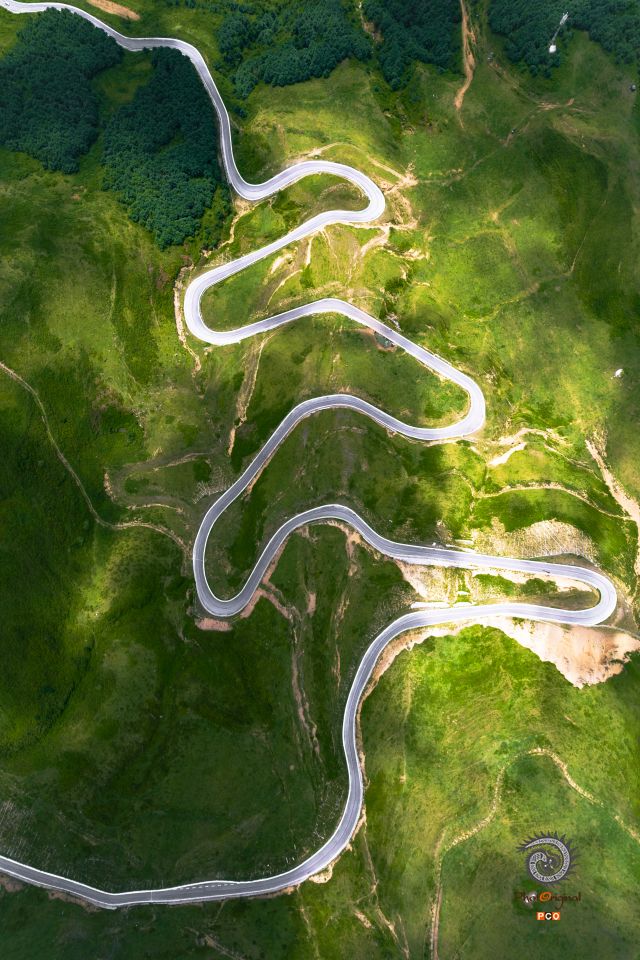 韭菜坪山路