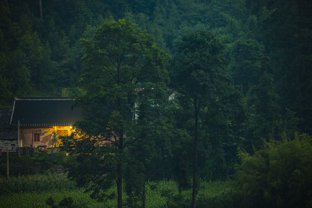 乡村暖光