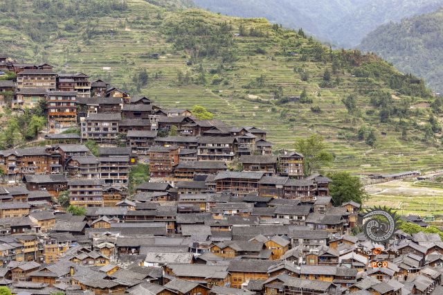 苗寨一角