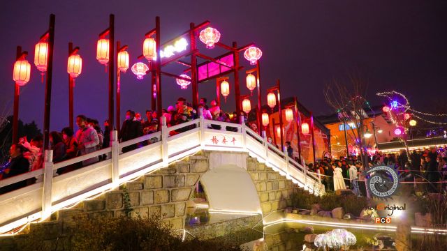 平安桥夜色