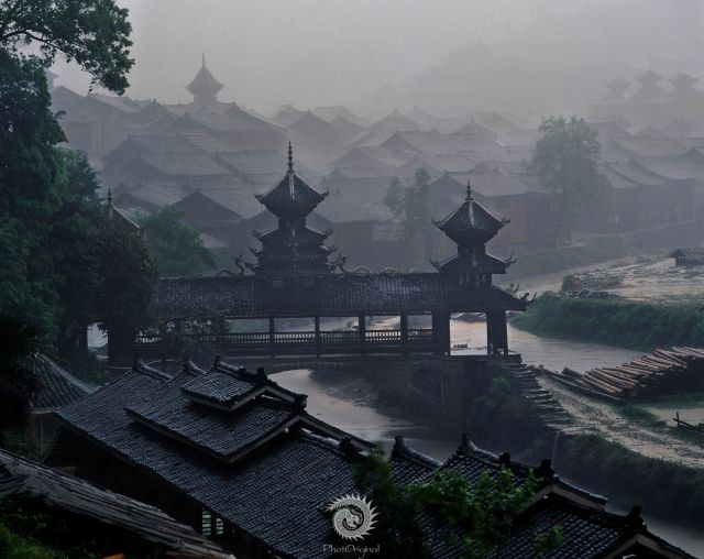 黎平县地扪侗寨风雨桥