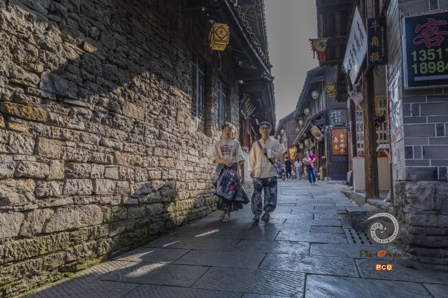 石板路