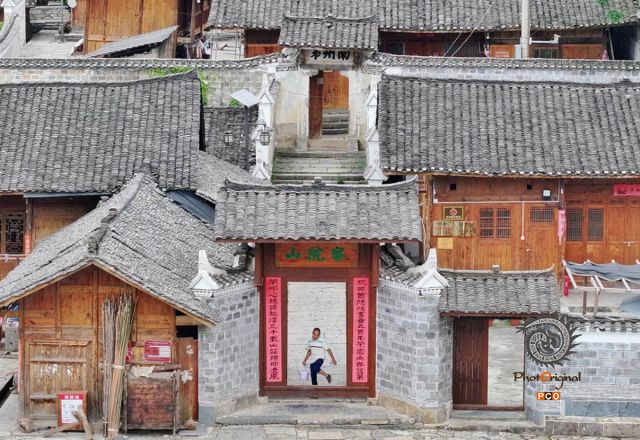 《茶园山村》