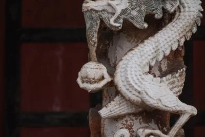 《文庙·龙柱》