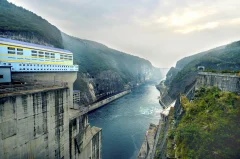 乌江思林水电站下游一景