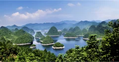 星罗棋布百花湖