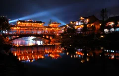 西江夜景