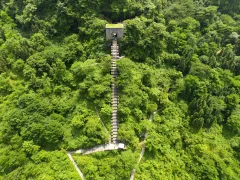 航拍海龙屯