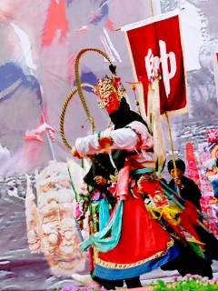 《地戏人物组照 》