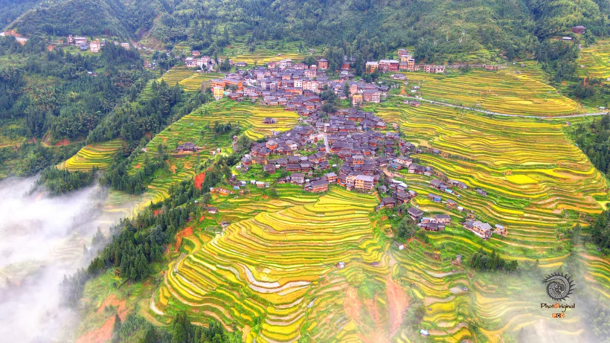 第十五届多彩贵州·中国原生态国际摄影大展·”空中瞰贵州”主题征稿 · 寻觅乡愁 的图集