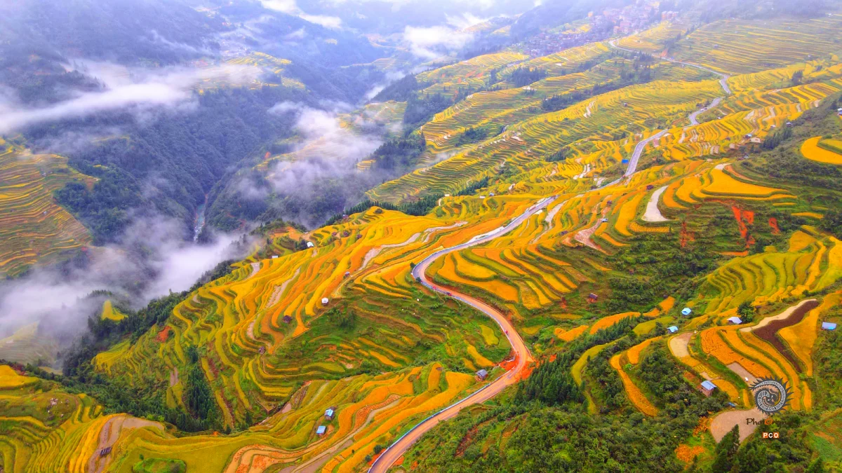 第十五届多彩贵州·中国原生态国际摄影大展·”空中瞰贵州”主题征稿 · 寻觅乡愁 的图集